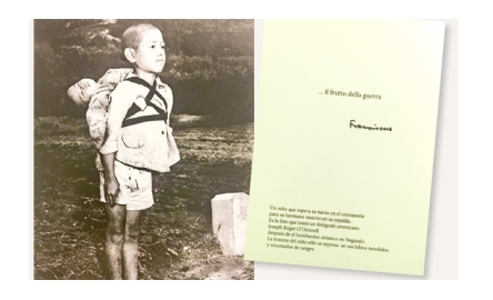 和平日提出反戰信息 教宗發放長崎原爆照片封面