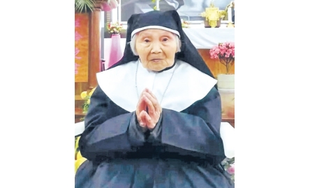 寧波百歲修女安息主懷 年青修道遇阻 晚年重拾聖召封面