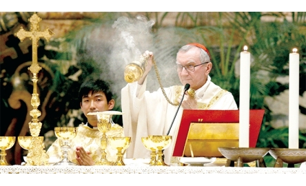 聖座國務卿帕羅林樞機： 為在中國教會的未來寫新章封面