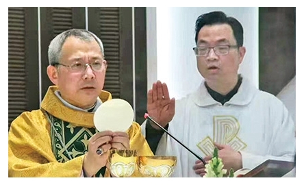 上海馬達欽輔理主教 與福建非法主教共祭封面