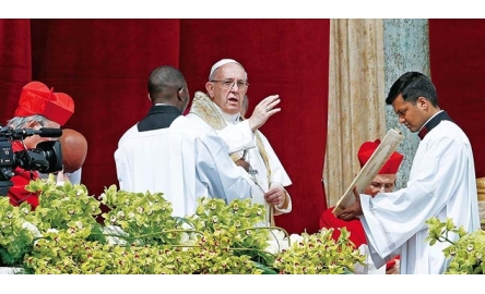 教宗發表復活節文告 祈求中東等地恢復和平封面