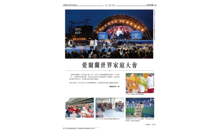 愛爾蘭世界家庭大會封面
