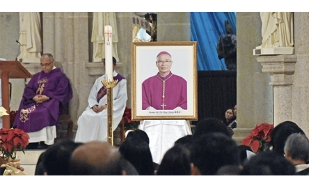 楊鳴章主教逝世享壽七十三 湯漢樞機出任香港宗座署理封面