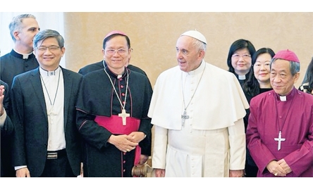 台灣教會合作協會赴梵 拜會教宗分享合一進展封面
