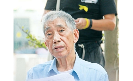 風雨不改抗爭逾千天 老教友吳本篤：沒信仰守不下去封面