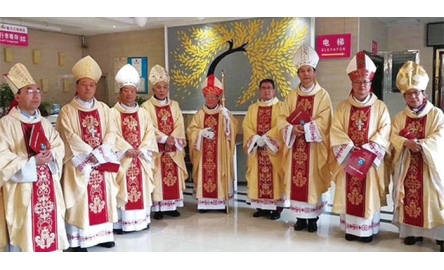 中國教會再祝聖新牧 漢中胥紅偉任助理主教封面
