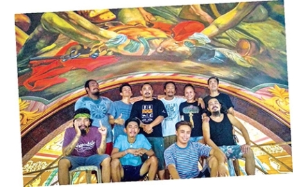 菲律賓的「西斯汀小堂」 藝術家為古教堂添壁畫封面