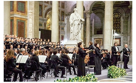 聖樂宗教藝術節揭幕普世一分鐘 各地音樂家羅馬演出封面