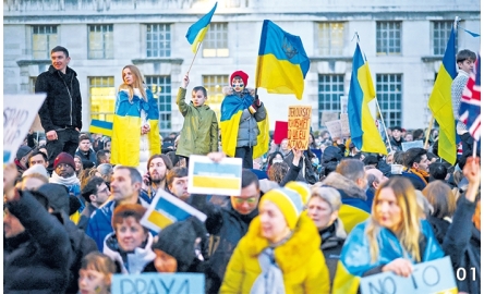 全球教友3月2日  為烏克蘭和平祈禱 封面