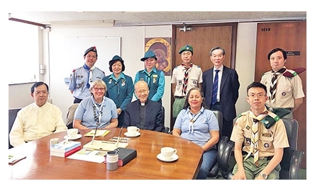 公教女童軍會長訪港 分享使命認識本地隊伍封面