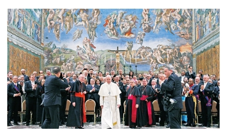教宗接見駐梵外交官呼籲推動和平與裁軍封面