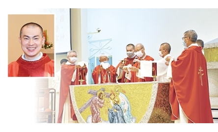 耶穌會士施毓謙領執事職  擬進修教會法 日後服務香港封面